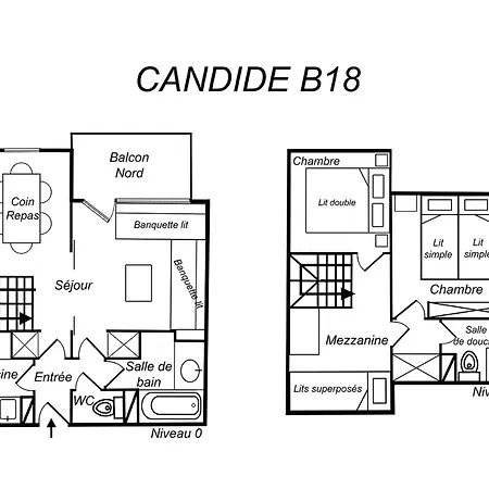 Duplex 3 Pièces Proche Pistes, Animaux Acceptés - Fr-1-182-164 *